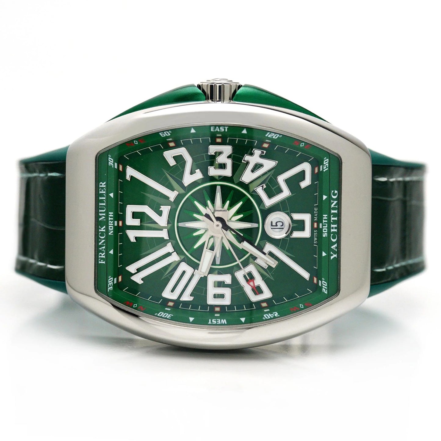 Frank Muller Vanguard Yachting Green Watch