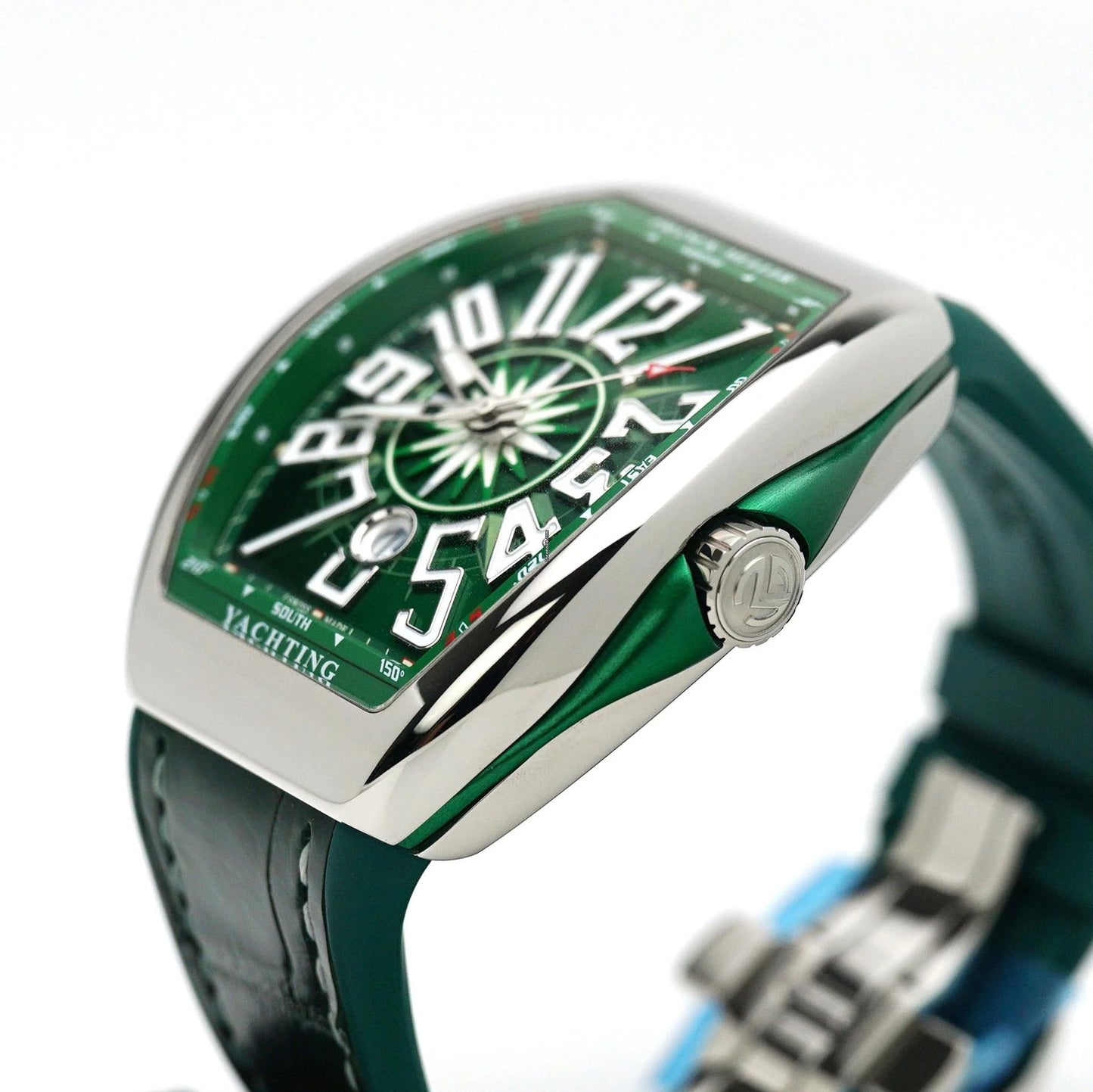 Frank Muller Vanguard Yachting Green Watch
